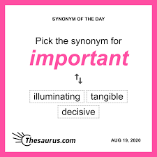 Learn The Thesaurus Com Synonym Of The Day In 2020 Vocabulary Words Words Synonym