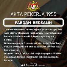 Jadi ketika isteri mendapat cuti bersalin, perlukah suami diberikan cuti 'paterniti'? Maukerja On Twitter Hak Manfaat Lain Untuk Cuti Bersalin Di Malaysia Suami Pun Dapat Manfaat