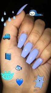 Acrylic nails often get a lot of bad press. Super Nails Pastel Blue 47 Ideas Glitter Nails Acrylic Purple Nails Cute Acrylic Nails