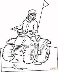 Plus, it's an easy way to celebrate each season or special holidays. Riding On Atv Coloring Page Free Printable Coloring Pages Coloring Library