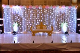 Here are a few wedding decoration ideas that are low maintenance, but beautiful and impactful. Trending Wedding Reception Backdrops Chennai