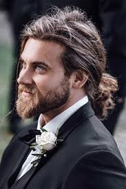 How To Get Style And Sport The On Trend Man Bun Hairstyle Man Bun Hairstyles Long Hair Styles Men Bun Hairstyles