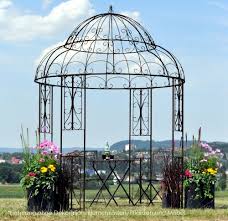 Takasho Pavillon Janus O 245cm Hohe 360cm Metall Schwarz Rosenpavillon 11613 In Garten Terrasse Gartenbauten Sonnenschutz In 2020 Rosenpavillon Pavillon Und Gartenlaube