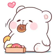 This sticker also know as Sticker Maker Milk Mocha Bear Ig Milkmochabear