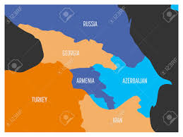 Länder in sechsecken der weltkarte versuchen sie für jedes sechseck auf der weltkarte ein beliebiges land zu nennen, das sich darin befindet. Karte Der Kaukasischen Region Mit Den Staaten Georgien Armenien Aserbaidschan Russland Turkei Und Iran Einfache Flache Vektor Karte In Vier Farben Mit Weissen Land Grenzen Und Weissen Etiketten Lizenzfreie Fotos Bilder Und Stock