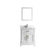 80 list price $399.00 $ 399. Vanity Art 24 Inch Single Sink Bathroom Vanity Set With Super White Phoenix Stone Vanity Top Walmart Com Walmart Com