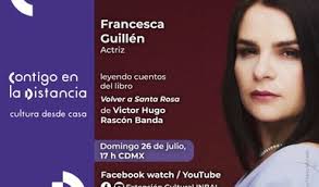 Francesca Guillén invita a escuchar historias de Volver a Santa Rosa, de  Víctor Hugo Rascón Banda