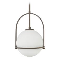 Hinkley Somerset Buckeye Bronze Pendant Light With Globe Shade 3407kz Destination Lighting