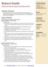 A nurse who leads using this management style makes all decisions and gives specific orders and directions to subordinates, and tends to discourage questions or dissent. Clinical Nurse Supervisor Resume Samples Qwikresume