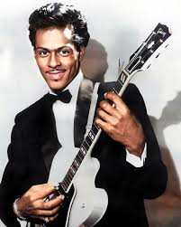 Chuck Berry Chuck Berry (18/10/1926 – 18/3/2017) born in St. Louis,  Missouri, was a cornerstone of rock and roll. His blend of rhythm and blues  with country resonated with post-war youth, earning