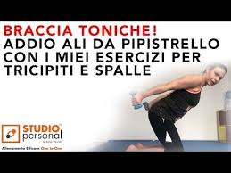 Braccia Toniche Addio Ali Da Pipistrello Con I Miei Esercizi Per Tricipite E Spalle Youtube Esercizi Esercizi Per Braccia Flaccide Braccia Toniche