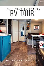 After A Year On The Road Full Time We Gave Our Home An Update We Welcome You To Step Inside And Take A Tour Our Ke Bunk House Rv Remodel Tiny