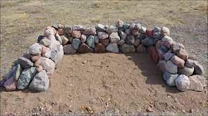 Our circular fire pit is about 2' tall x 5' total diameter and a 3' interior diameter. How To Build A Backyard Fire Pit At No Cost Diy Youtube
