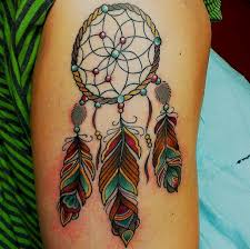 Not Usually A Fan Of Lots Of Color But This Is Beautiful Traditional Tattoo Tattoos Feather Tattoos