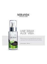 Holika holika aloe vera 99% ukuran 55ml dan 250 ml. Miranda Hair Serum Aloe Vera 100ml Klikindomaret