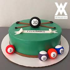 Imagenes De Bizcocho De Cumpleaños Para Hombres Pastel De Billar Tortas Artisticas Pasteles Bizcochuelo De Cumpleanos