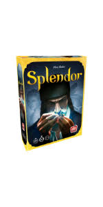 The game uses 40 gems chips (white, blue, green. Amazon Com Splendor Board Game Base Game Family Board Game Board Game For Adults And Family Strategy Game Ages 10 2 To 4 Players Average Playtime 30 Minutes Made By Space Cowboys Toys Games