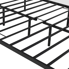 4.5 out of 5 stars, based on 130 reviews 130 ratings current price $145.77 $ 145. Amazon Com Vecelo 4 Post Canopy Platform Four Corner Bed Mosquito Netting Bracket Mattress Foundation With Headboard Footboard Queen Black Furniture Decor