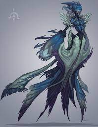 Stingray Timur Shevtsov Concept Art Characters Fantasy Creatures Humanoid Creatures