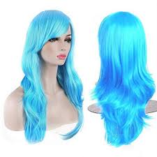 Light Blue Wig For Mermaid Corpse Bride Or Katy Perry Etsy