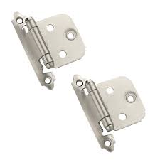 Most modern cabinets have fully adjustable hinges with three directional. Knobs4less Com Offers Amerock Ame 51040 Cabinet Hinges Satin Nickel Amerock Hinges Self Closing Face Mount Cabinet Hinges