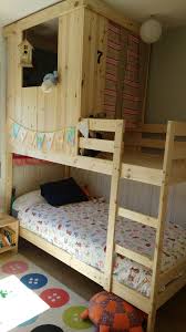 Cool Idea For Ikea Mydal After The Girls No Longer Need To Share A Room Kinderzimmer Organisieren Betten Fur Kinder Jungenzimmer Design