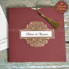 Faire Part Carte Kahina Invitation Ocre Et Or Avec Calligraphie Pour Mariage Naissance Annoncez Vot Faire Part Mariage Oriental Faire Part Mariage Faire Part