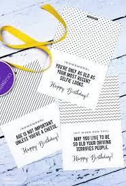 Send them some happy for their birthday! 10 Free Printable Birthday Cards For Grown Ups The Yellow Birdhouse