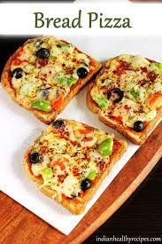 Bread Pizza Recipe Bread Snacks Recipe Yummy Snacks Snack Recipes