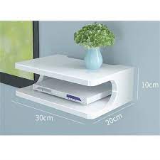 Etagere echelle murale domeno la redoute interieurs letagere echelle murale domeno. Etagere Flottante Pour Console Multimedia Murale En Metal A 2 Composants Tv Blanc Cdiscount Maison