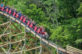 Thrill Seekers Take Note Lightning Rod The World S Fastest Wood Roller Coaster And The First Launching Wood Coaster Dollywood Dollywood Rides Lightning Rod