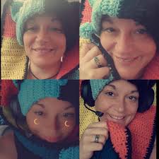 Crochet Jester Hat: Acrylic Yarn Beanie