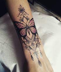 Pin By Cy Hardenne On Ink Art Hand Tattoos Mandala Wrist Tattoo Wrist Band Tattoo