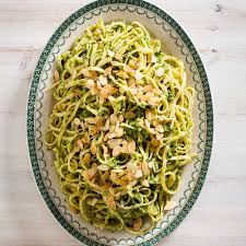 Linguine Al Pesto Di Zucchine Recipe Recipe Wine Recipes Pesto Recipes