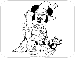 Mickey mouse in the pumpkin costume; 180 Disney Halloween Coloring Page Ideas In 2021 Disney Halloween Coloring Pages Halloween Coloring Pages Halloween Coloring