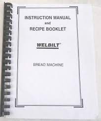 Main cycles include basic, rapid, wheat, french, and dough. Maquina De Pao Welbilt Maker Manual Abm300 Abm4600 Abm3600 Abm2900 Abm6900 Ebay