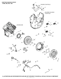 Kohler Ch1000 3027 M L Engine 37 Hp 27 5 Kw Parts Diagram For Ignition Charging Group 5 62 441 Ch940 1000