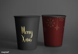 Festive Paper Cup Design Mockup Free Image By Rawpixel Com Paper Cup Design Cup Design Paper Cup