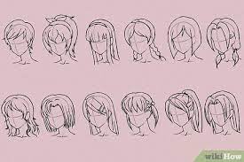 The ultimate guide to learn how to draw hair for any hairstyles, especially for anime and manga with 10 easy art tips! How To Draw Anime Hair 14 Steps With Pictures Wikihow