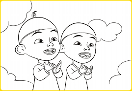 This new adventure film tells of the adorable twin brothers upin and ipin together with their friends ehsan, fizi, mail, jarjit, mei mei, and susanti, and their quest to save a fantastical kingdom of inderaloka from the evil raja bersiong. Modern News Site Sketsa Upin Ipin Sketsa Gambar Upin Ipin Gambar Upin Dan Ipin Les Copaque Production And Lcgdi Are Proud To Present Upin Ipin Keris Siamang Tunggal Prologue