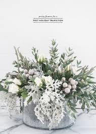 Pretty Post Holiday Flowers For The Home Christmas Flower Arrangements Winter Flower Arrangements Christmas Floral Arrangements