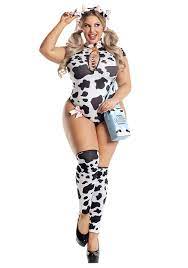 Plus Size Bessie Cow Women's Costume