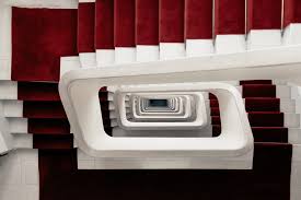 Bedroom #1 has a king bed and private bath, bedroom #2 has a double/twin bunk bed. High Angle Photo Of Spiral Stairs With Red Carpet Photo Free Staircase Image On Unsplash