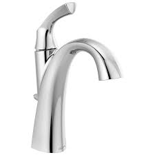 Some as low as $78. Delta Sandover Chrome 1 Handle 4 In Centerset Watersense Bathroom Sink Faucet With Drain And Deck Plate Lowes Com Sink Faucets Single Handle Bathroom Faucet Water Sense