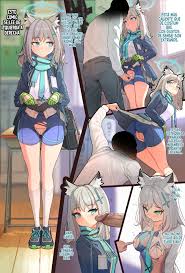 Blue Archive Shiroko futanari erotic story