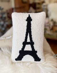 Paris theme arch de triomphe decorative wall hook. Eiffel Tower Hook Pillow 8 X 12 European Splendor