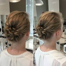 For those with short hair, two fishtail plaits are all you need to produce a delicate and tasteful updo. 19 Cute Easy Updos For Short Hair For Special Occasions