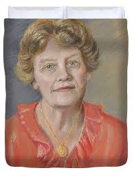 Mrs Doris Page, 2003 Duvet Cover