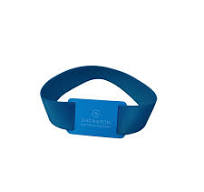 Elastic Stretch RFID Woven Wristband for Hotel and Events