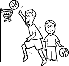 Nice Basketball Activity Coloring Page Sports Coloring Pages Santa Coloring Pages Coloring Pages